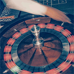Roulette table